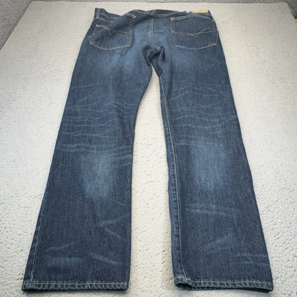 Polo Ralph Lauren Jeans Mens 40x32 Blue Hampton Relaxed Straight 5 Pocket Preppy